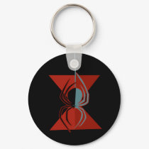 Red Hourglass Spider keychains by AHalloweenTrail Red Hourglass Spider keychains
