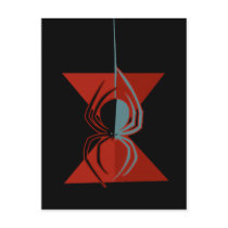 Red Hourglass Spider Post Cards