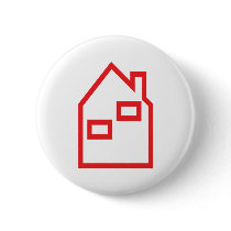 red house real estate icon buttons