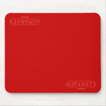 Red Humanoid Mousepad