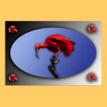 Red Ibis poster posters