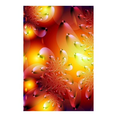 Red ice. print by vilhei