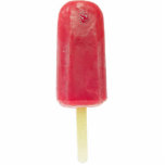 Red Icelolly Sculpture Magnet Cut Outs