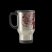 red illustration Mug by webunicorn red illustration Mug