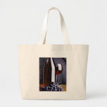 Red in the Shadows Canvas Bag