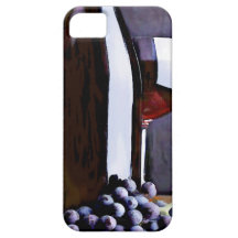 Red in the Shadows iPhone 5 Case