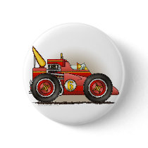 Red Indy Race Car Pins buttons by art1st Red Indy Race Car Pins buttons