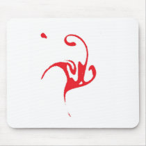 Red Ink Character mousepads by ciararachel Red Ink Character mousepads