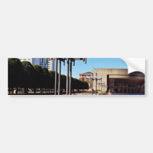 Red International Center flowers Bumper Sticker