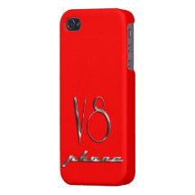 Red iPhone V8 Case Case For iPhone 4