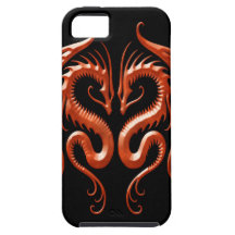 Red Iron Dragons iPhone 5 Case