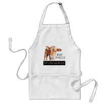 Red is the new Black Aprons