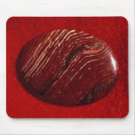 Red Jasper Cabochon stone Mouse Pads
