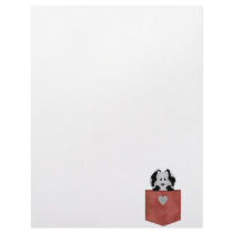 Red Jean Pocket Puppy Dog letterhead by doonidesigns Red Jean Pocket Puppy Dog letterhead
