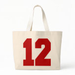 Red Jersey Number 12 Bag