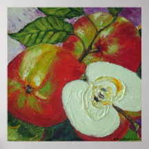 Red Jonagold Apples Fine Art Poster