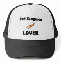 Red Kangaroo Lover hats