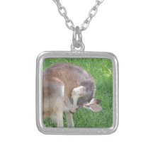 Red Kangaroo Pendant