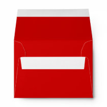 Red Keep Calm and Carry On Envelope