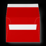 Red Keep Calm and Carry On Envelope