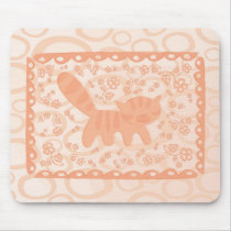 Red Kitten1 mousepads