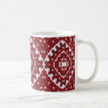 Red Knotted Coffee Mug