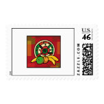 Red Kwanzaa Postage Stamp