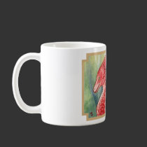 Red Lace Dragon ACEO mug ver 2 mugs