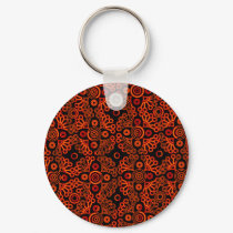 red lace keychains by VioDeSign red lace keychains