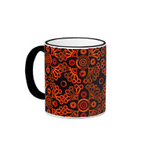 red lace mugs