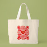 Red Lace Valentine Bag
