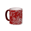 Red Lacy Mug