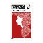 Red Lady stamp