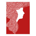 Red Lady posters by scribbleprints Red Lady posters