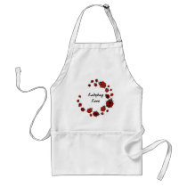 Red Ladybug Apron