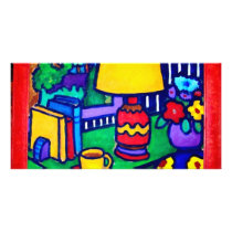 Red Lamp by Piliero photo cards by piliero Red Lamp by Piliero photo cards