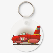 Red Land Speed Car Key Chains keychains