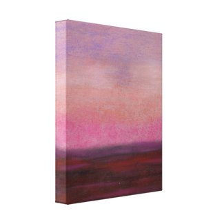 Red Landscape wrapped canvas wrappedcanvas