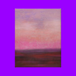 Red Landscape wrapped canvas canvas prints