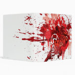 Red lantern Corps Collage Vinyl Binders