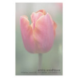 Red Late Tulip stationery