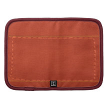 Red Leather Look Designer COWBOYS Organizers
