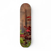 Red Leaves In Zion National Park skateboards by lifesphere Red Leaves In Zion National Park skateboards