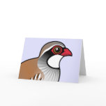 Red-legged Partridge Note Card