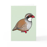 Red-legged Partridge Note Card