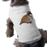 Red-legged Partridge Dog Ringer T-Shirt