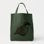 Red-legged Partridge Grocery Tote