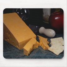Red Leicester Cheese Mousepad