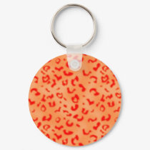 Red Leopard keychains