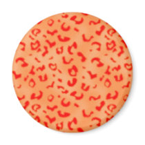 Red Leopard magnets